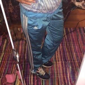 Aqua adidas sweatpants